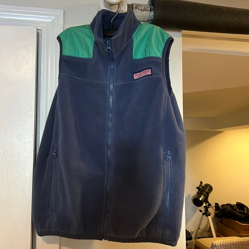 Boys fleece vest.